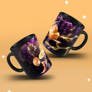 caneca Demon slayer Zenitsu Agatsuma