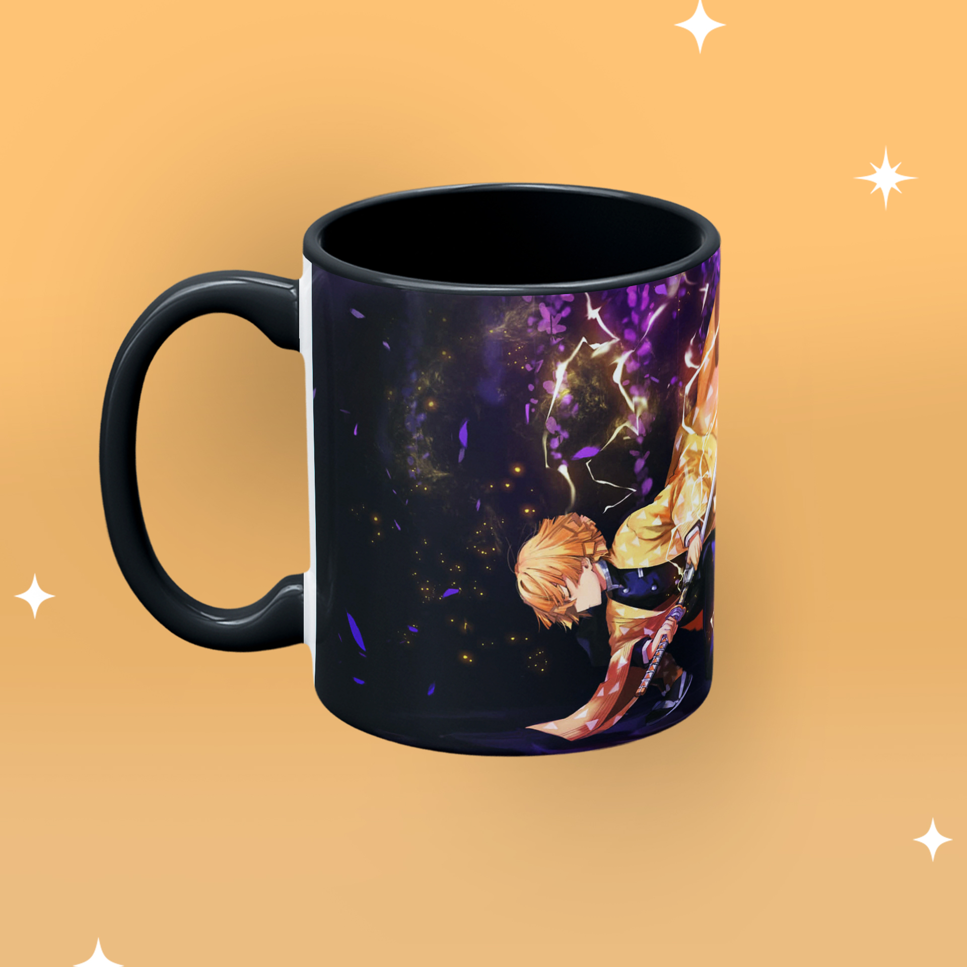 caneca Demon slayer Zenitsu Agatsuma - Imagem 2