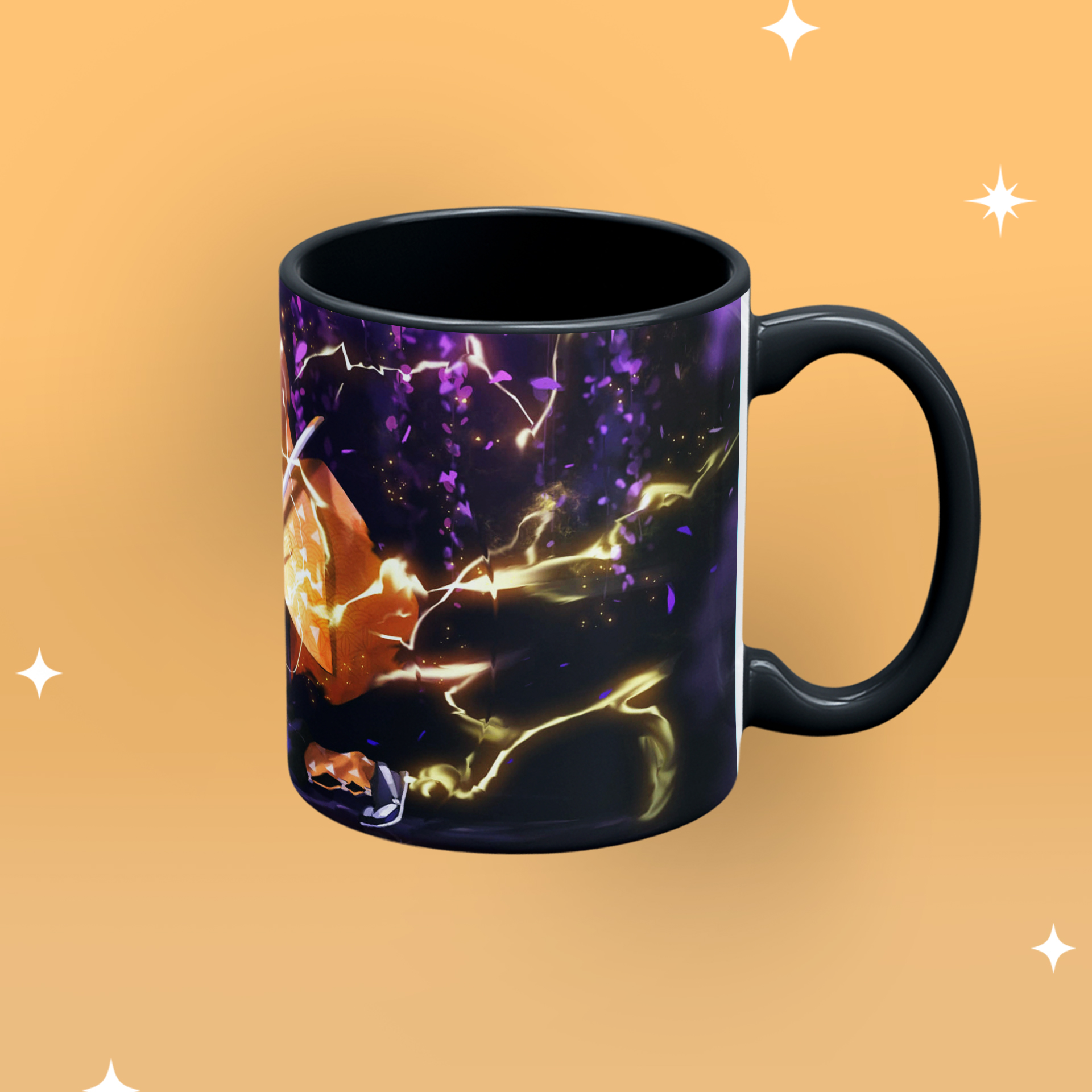 caneca Demon slayer Zenitsu Agatsuma - Imagem 4