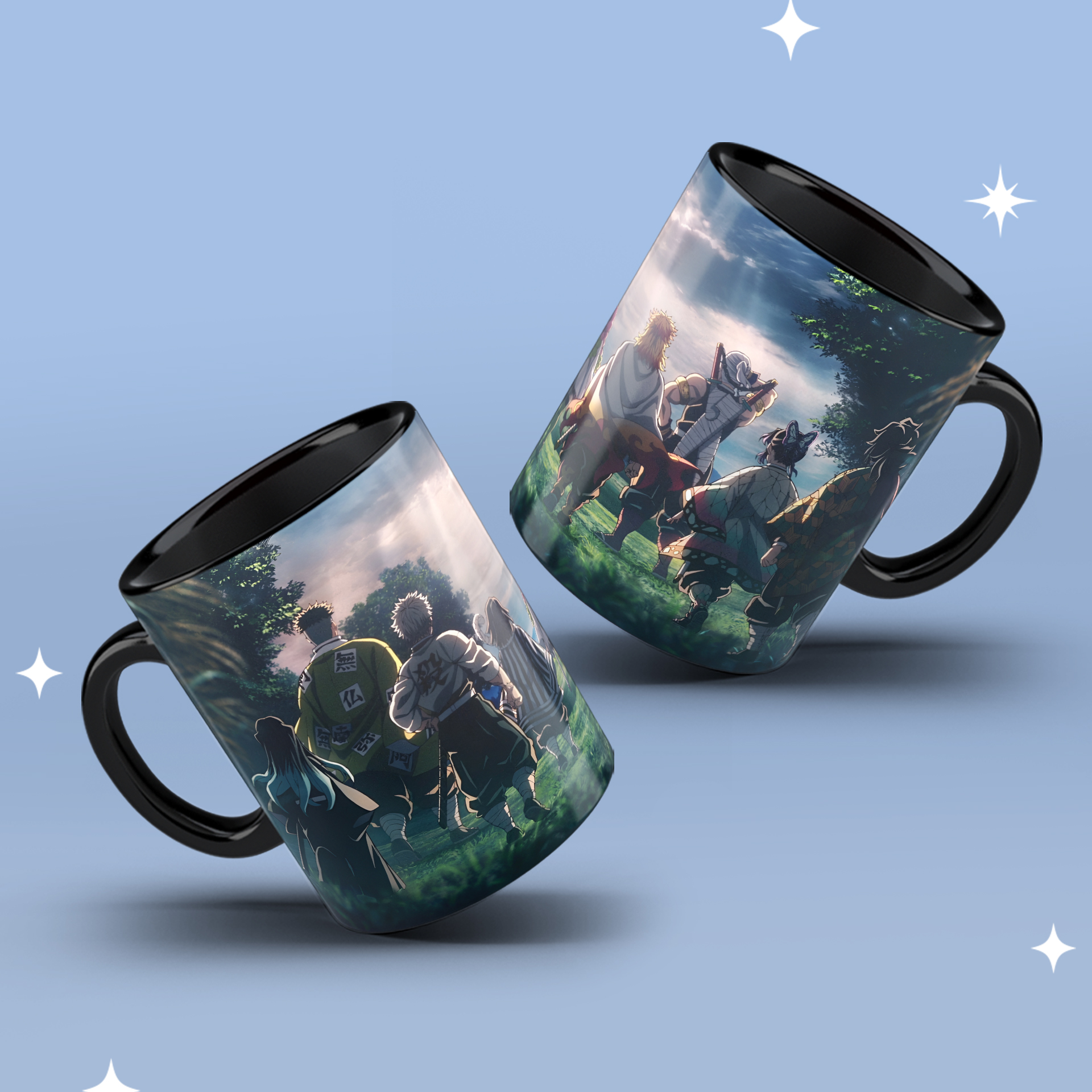 Caneca Demon Slayer Hashiras
