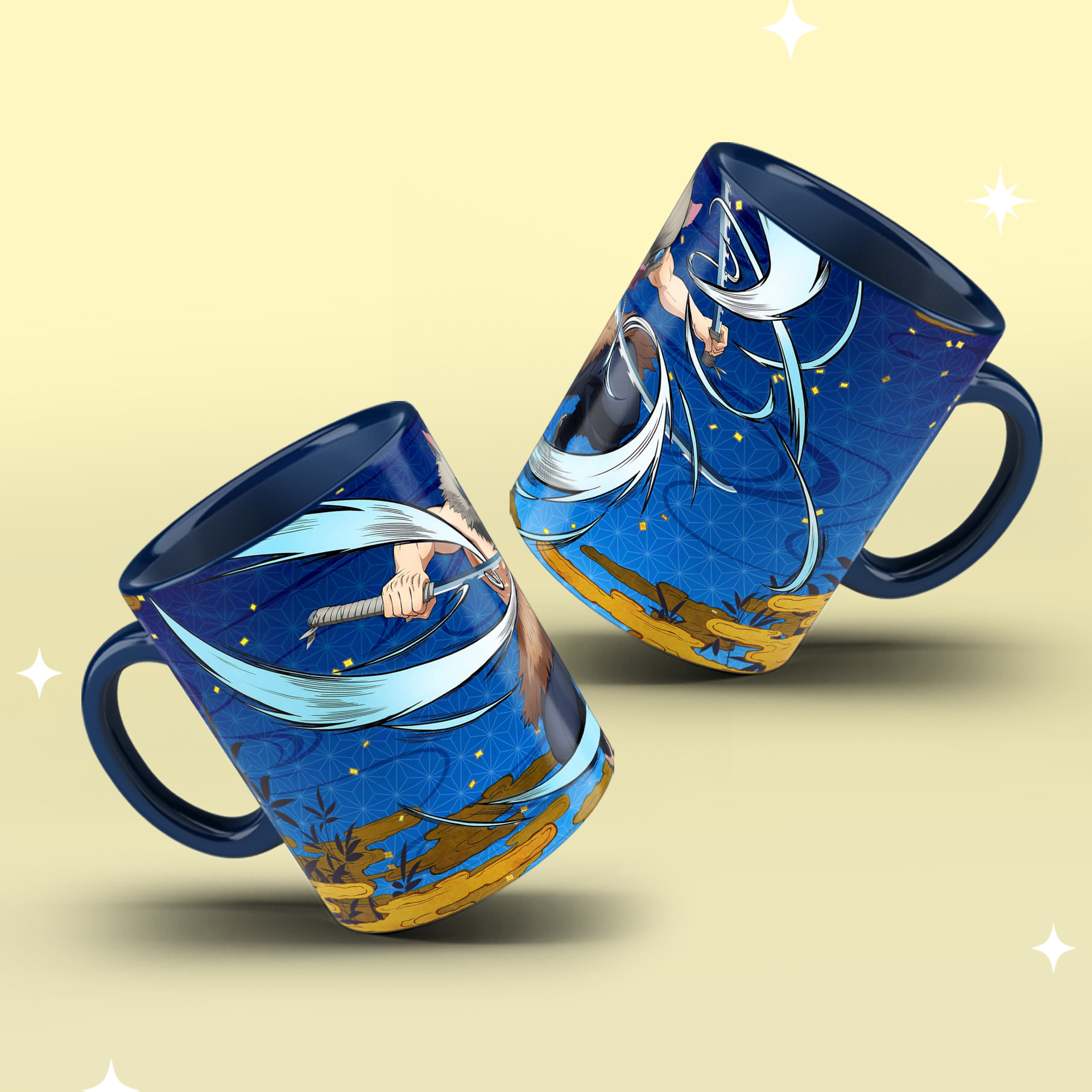 caneca Demon slayer Inosuke Hashibira