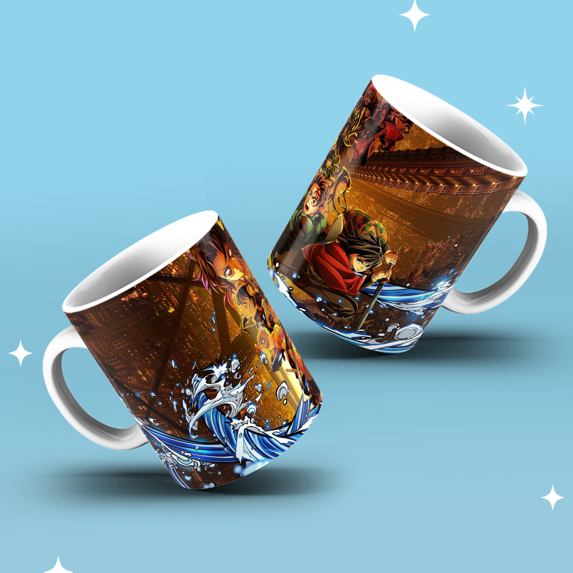 caneca Demon Slayer Castelo infinito - Imagem 5