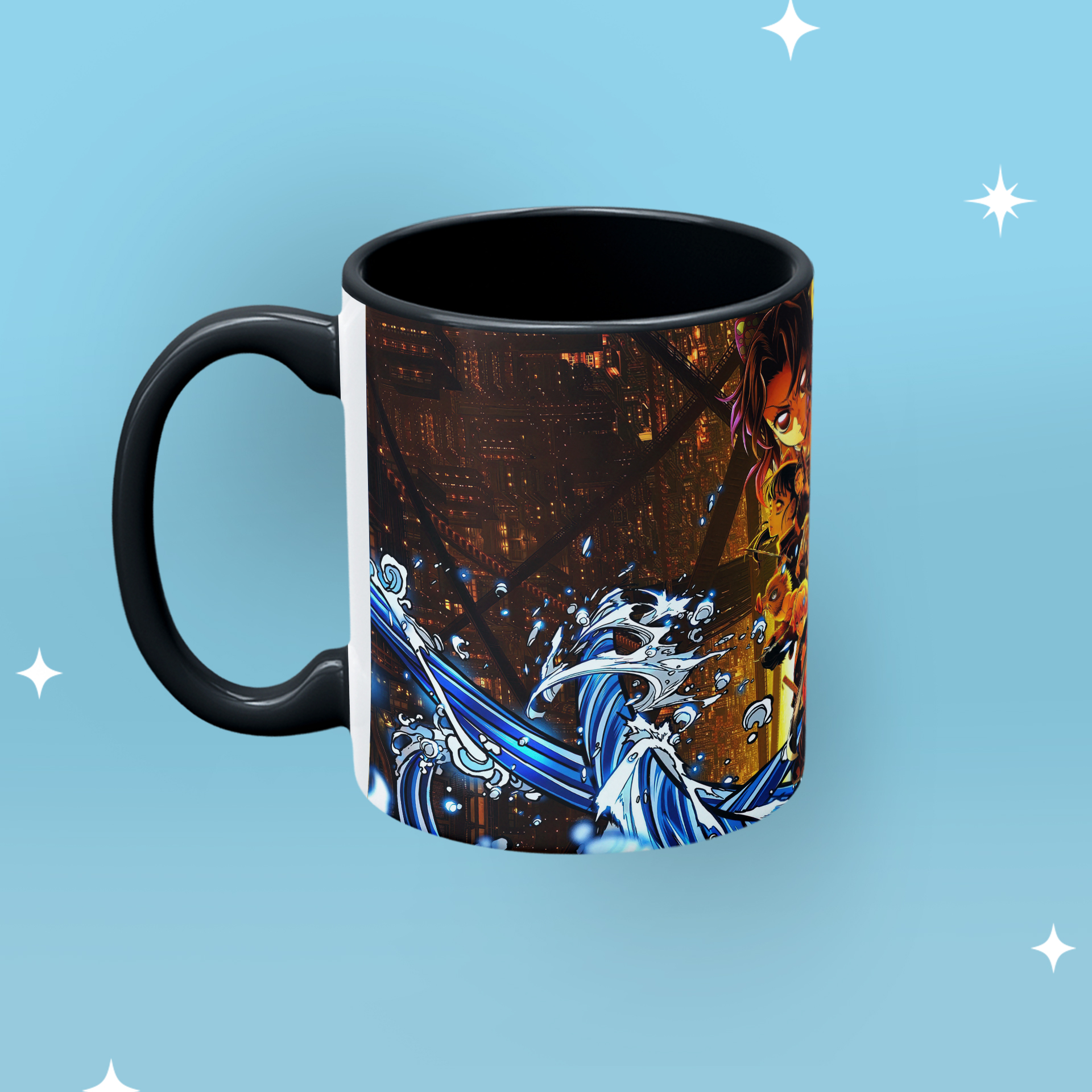 caneca Demon Slayer Castelo infinito - Imagem 4