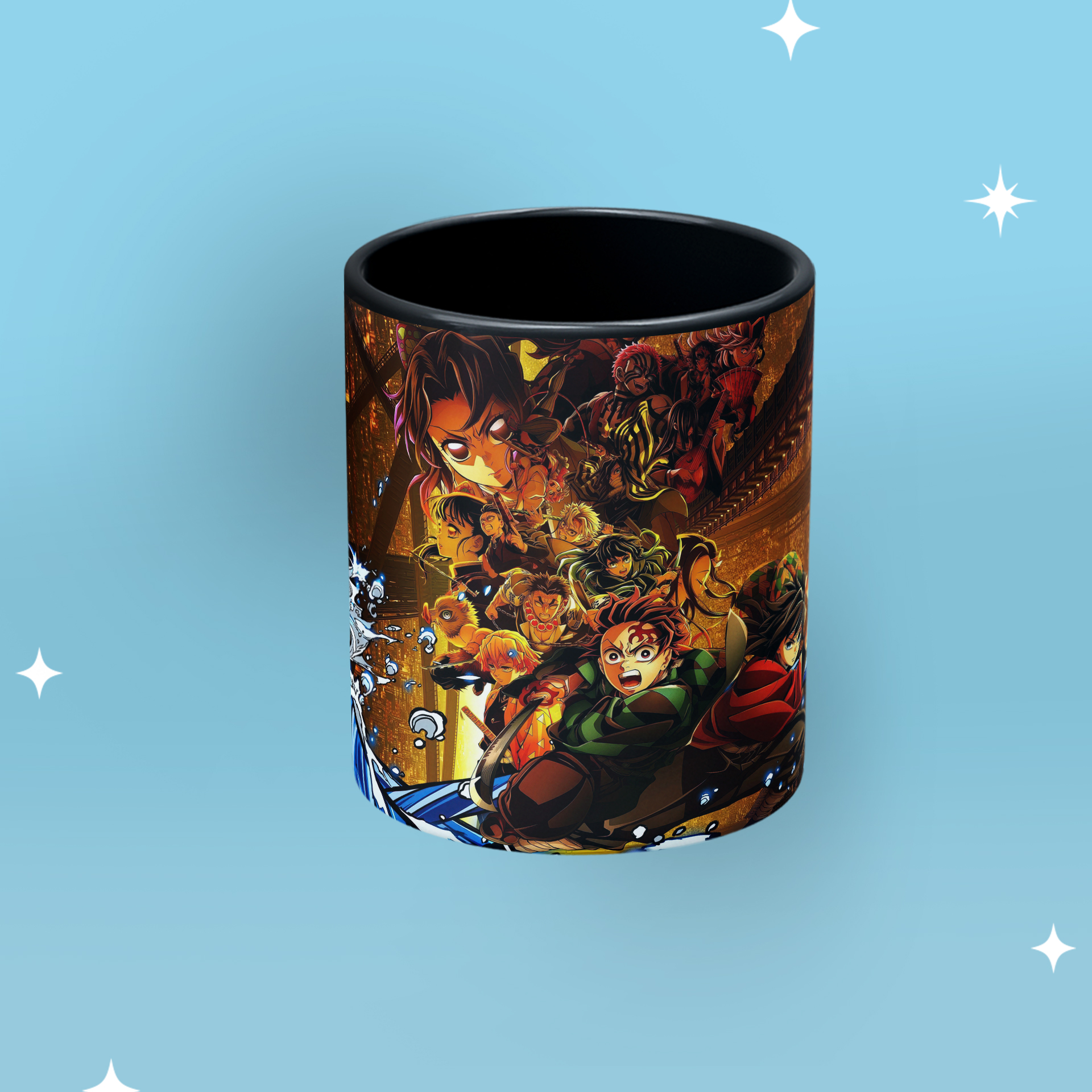 caneca Demon Slayer Castelo infinito - Imagem 3