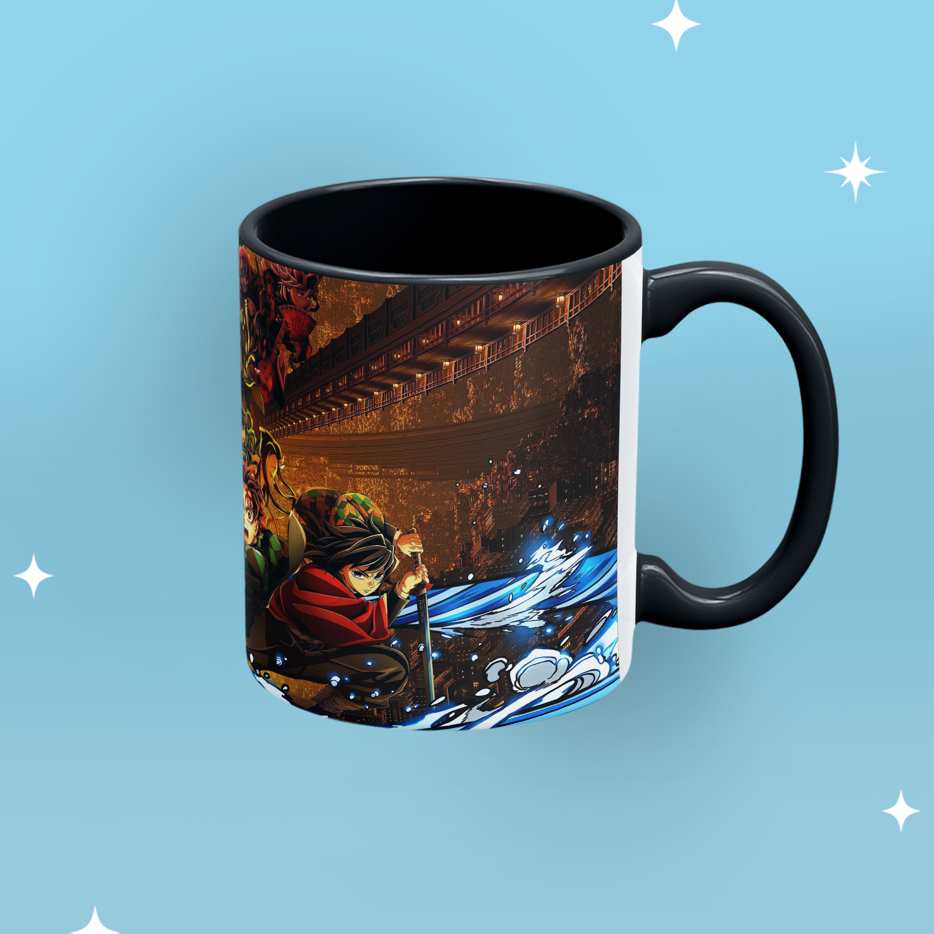 caneca Demon Slayer Castelo infinito - Imagem 2