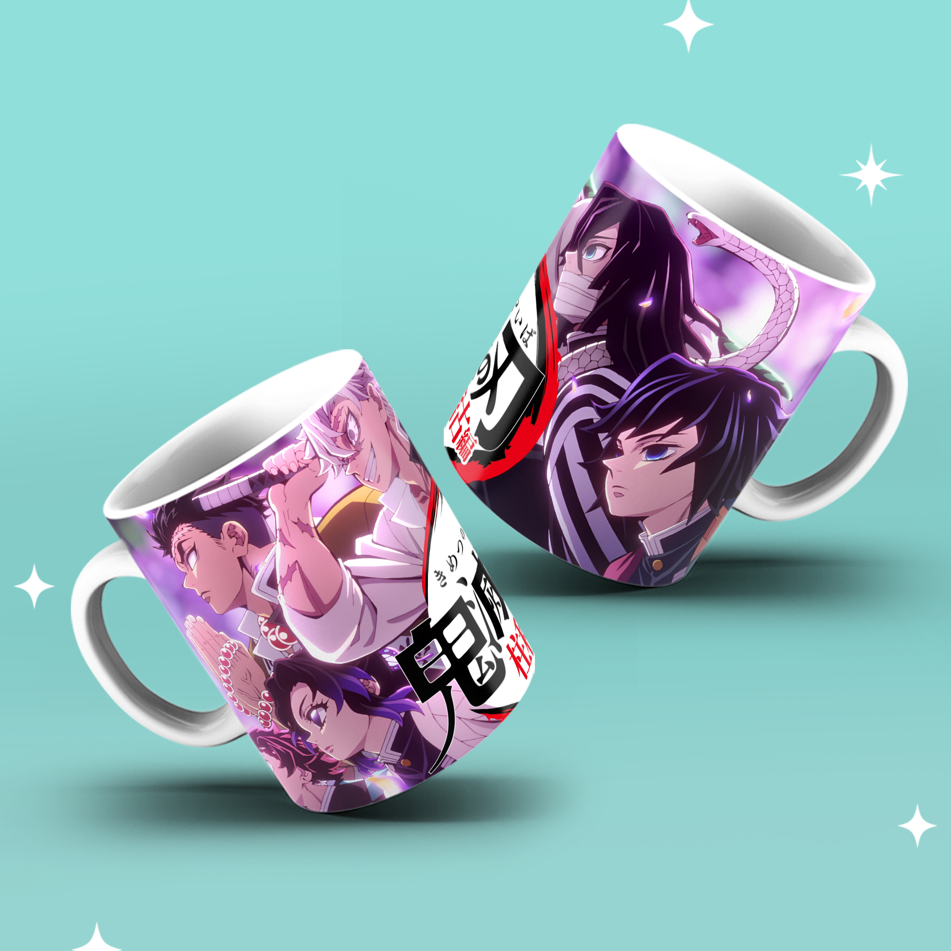 Caneca Demon Slayer Hashiras - Imagem 5
